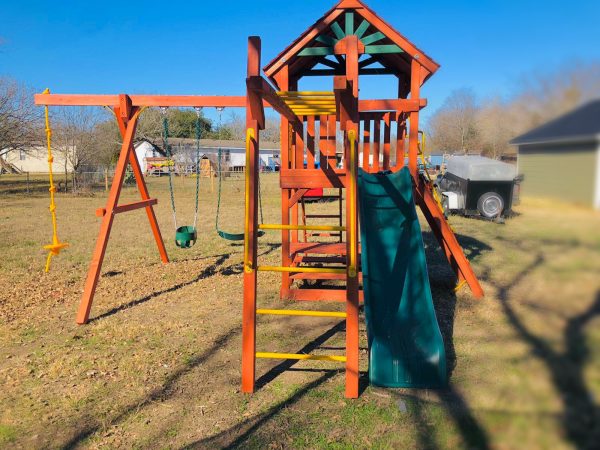 Parrot Island Fort w/ 4x4 Monkey Bars - Image 2